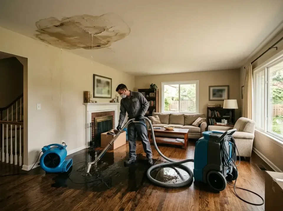 attic-pipe-burst-ceiling-drip-008 — frequently asked questions, Water Damage Restoration & Carpet Care in Williamstown, NJ